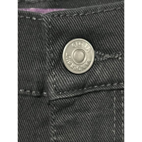 GLORIA VANDERBILT WOMENS JEANS AMANDA STRETCH TAPERED BLACK RINSE 10S SHORT NEW - Picture 8 of 15